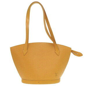 Louis Vuitton Saint Jacques Poignier Long Shoulder Bag Epi Leather Yellow LV
